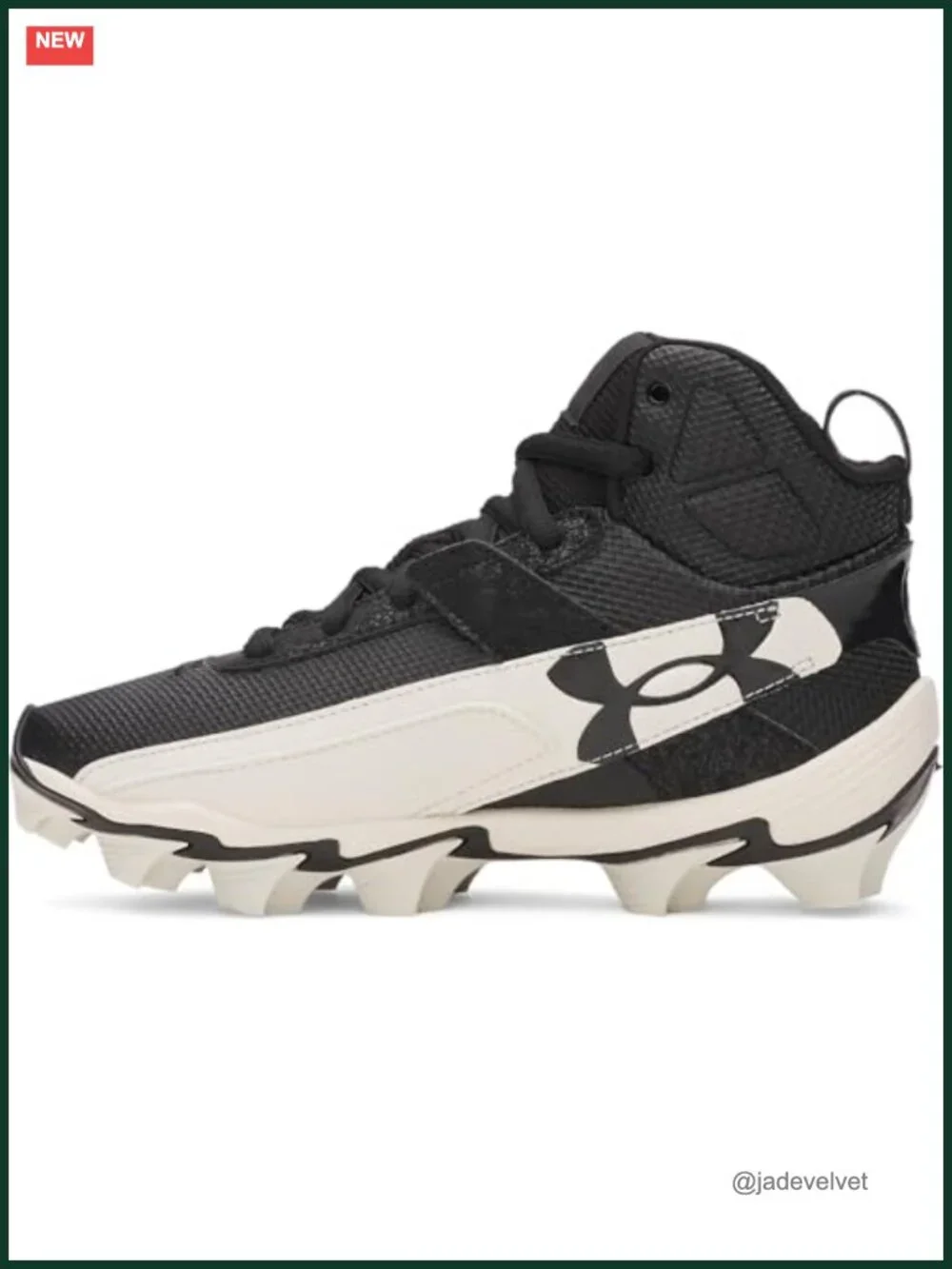 Boys Baseball Cleats for Toddler & Big Kid, Lightweight Synthetic Upper, EVA